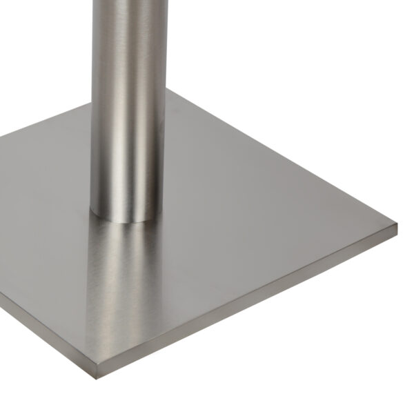 ΒΑΣΗ ΤΡΑΠΕΖΙΟΥ INOX HM421 ΜΕ ΡΕΓΟΥΛΑΤΟΡΟΥΣ 40x40x72Y εκ. - Image 5