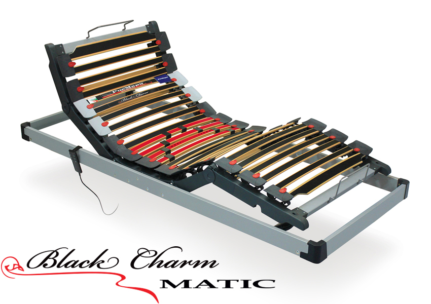 Βάση Στρώματος 72-120/190 & 72-120/200 Black Charm Matic Βάση Στρώματος 72-120/190 & 72-120/200 Black Charm Matic, Genomax - Image 1
