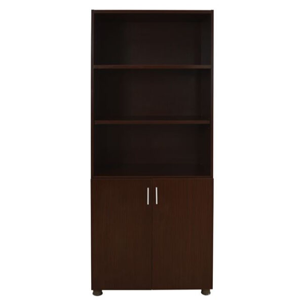 ΒΙΒΛΙΟΘΗΚΗ ΓΡΑΦΕΙΟΥ VANCE ΕΠΑΓΓΕΛΜΑΤΙΚΗ WENGE HM2055.12 80Χ40Χ190Υ εκ. - Image 3