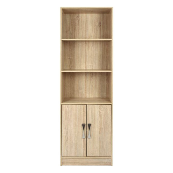 ΒΙΒΛΙΟΘΗΚΗ ΜΕΛΑΜΙΝΗΣ ENSLEY HM2027.03 SONAMA ΜΕ ΧΕΡΟΥΛΙ 60x30x180εκ - Image 3