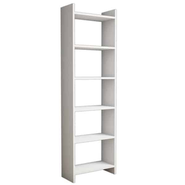 ΒΙΒΛΙΟΘΗΚΗ CLASSIKER HM9226.11 ΜΕΛΑΜΙΝΗΣ ΛΕΥΚH 48,5x22x160Υεκ. - Image 4