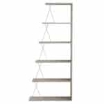 ΒΙΒΛΙΟΘΗΚΗ ΜΕΛΑΜΙΝΗΣ MINI TARS SONOMA ΛΕΥΚΟ HM2241.11 65x22-24x146Υεκ. - Image 3