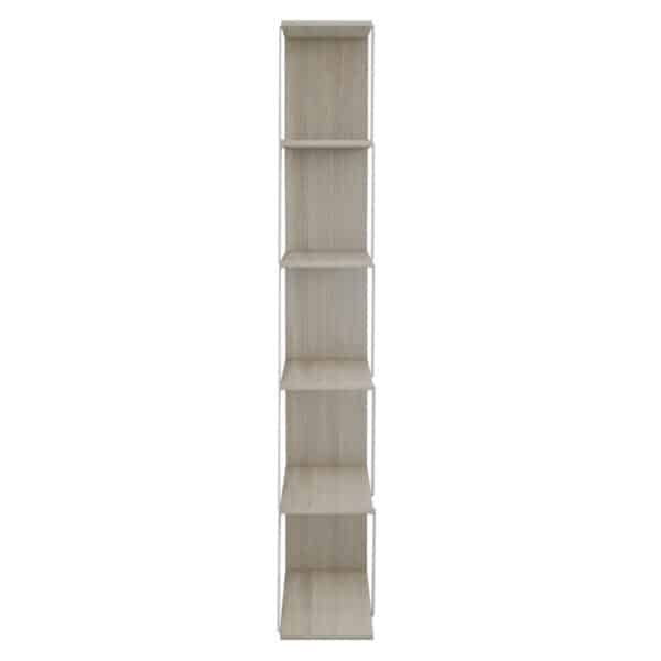 ΒΙΒΛΙΟΘΗΚΗ ΜΕΛΑΜΙΝΗΣ MINI TARS SONOMA ΛΕΥΚΟ HM2241.11 65x22-24x146Υεκ. - Image 5