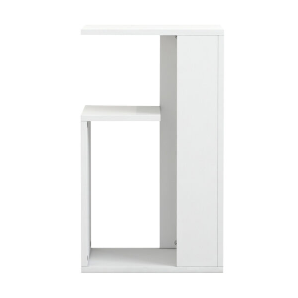 ΒΟΗΘΗΤΙΚΟ ΤΡΑΠΕΖΙ DAWN ΜΕΛΑΜΙΝΗΣ ΛΕΥΚΟ 35X29,5X60Yεκ.HM8880.11 - Image 3