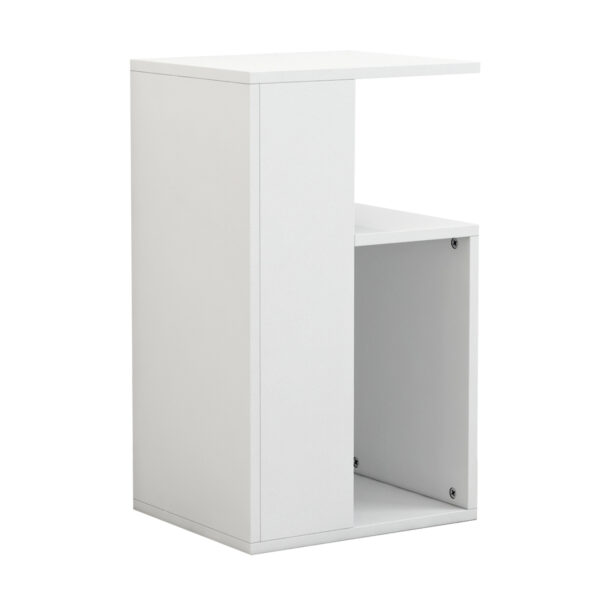 ΒΟΗΘΗΤΙΚΟ ΤΡΑΠΕΖΙ DAWN ΜΕΛΑΜΙΝΗΣ ΛΕΥΚΟ 35X29,5X60Yεκ.HM8880.11 - Image 4
