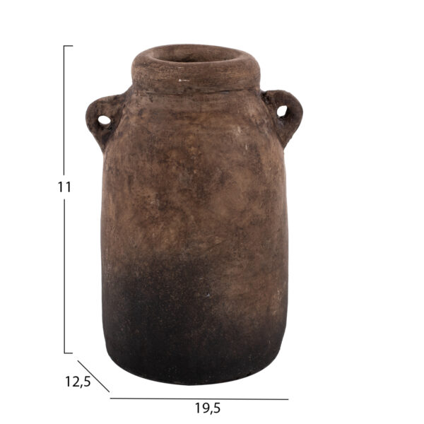ΔΙΑΚΟΣΜΗΤΙΚΑ ΒΑΖΑ ΑΠΟ TERRACOTTA ΜΠΕΖ HM7712 - Image 3