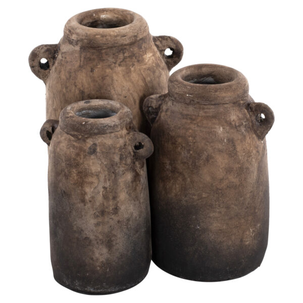 ΔΙΑΚΟΣΜΗΤΙΚΑ ΒΑΖΑ ΑΠΟ TERRACOTTA ΜΠΕΖ HM7712 - Image 5