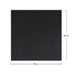 ΕΠΙΦΑΝΕΙΑ ΤΡΑΠΕΖΙΟΥ WERZALIT 60Χ60Χ3.5εκ. ΣΕ WENGE ΧΡΩΜΑ HM5229.03 - Image 2