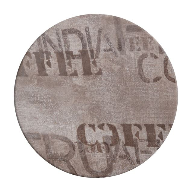 HM5227.06 ΕΠΙΦΑΝΕΙΑ ΤΡΑΠΕΖΙΟΥ 710 WERZALIT Φ60Χ2.5εκ. ΣΕ COFFEE BROWN ΧΡΩΜΑ HM5227.06 - Image 1