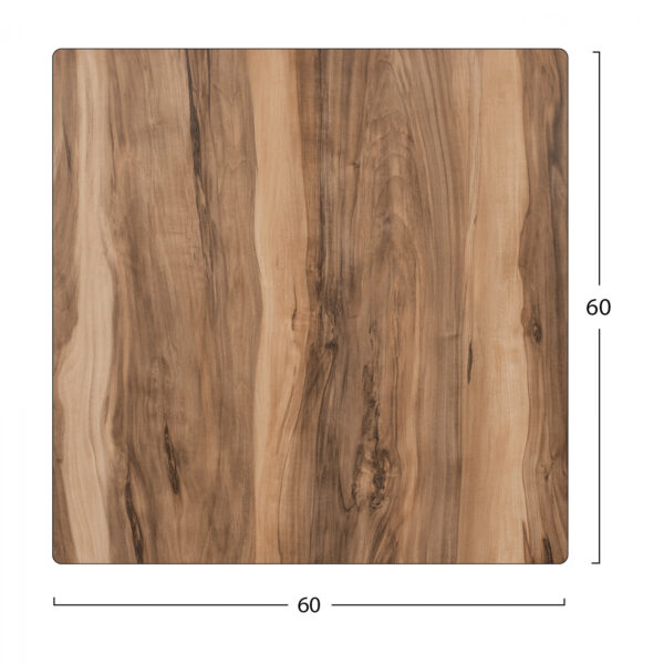 ΕΠΙΦΑΝΕΙΑ ΤΡΑΠΕΖΙΟΥ HPL HM5837.10 INDIAN SHESHAM 60x60 εκ. ΠΑΧΟΥΣ 12mm. - Image 2