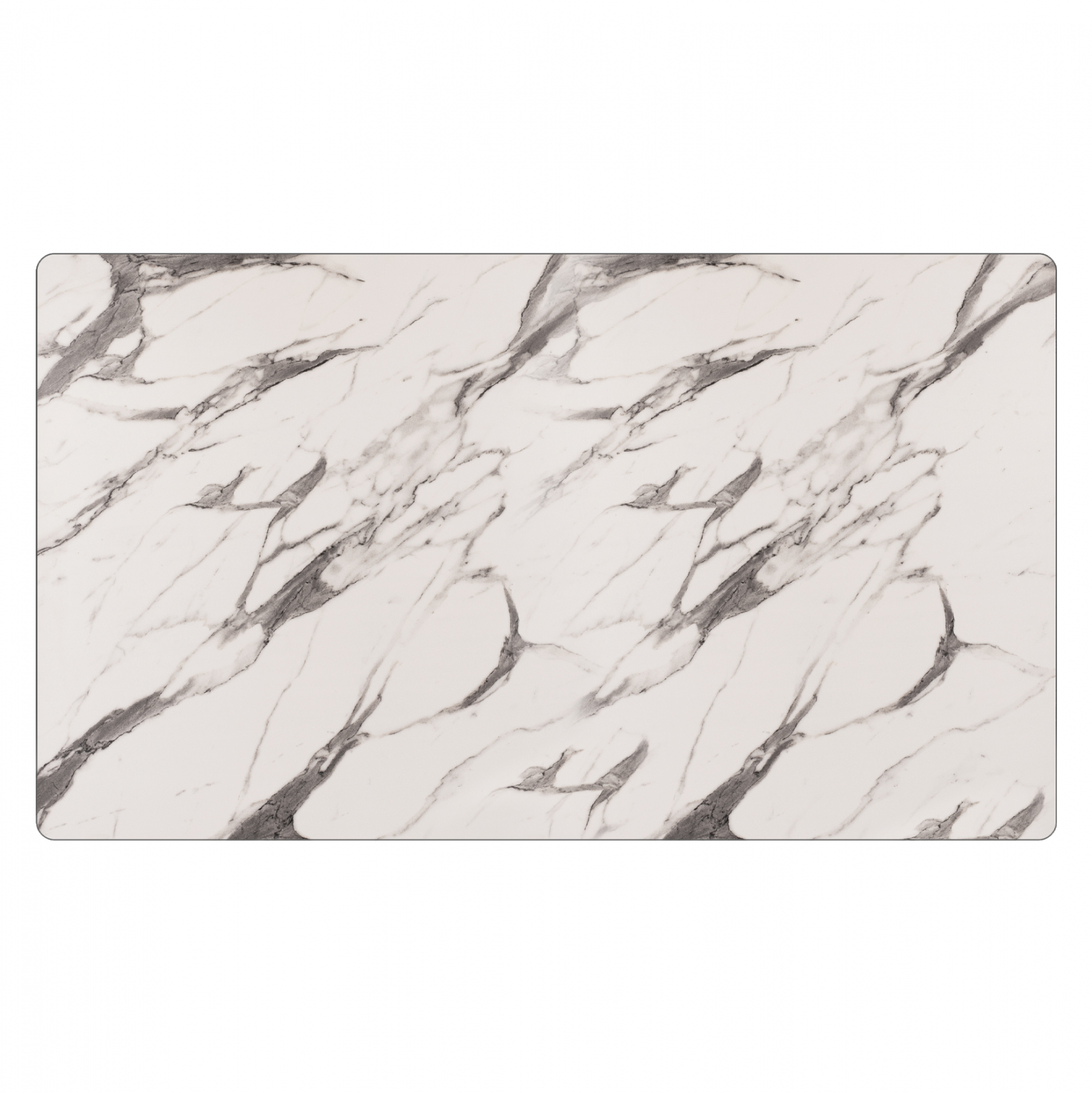 HM5840.11 ΕΠΙΦΑΝΕΙΑ ΤΡΑΠΕΖΙΟΥ HPL HM5840.11 MARBLE WHITE-GREY 120x69 εκ. ΠΑΧΟΥΣ 12mm. - Image 1
