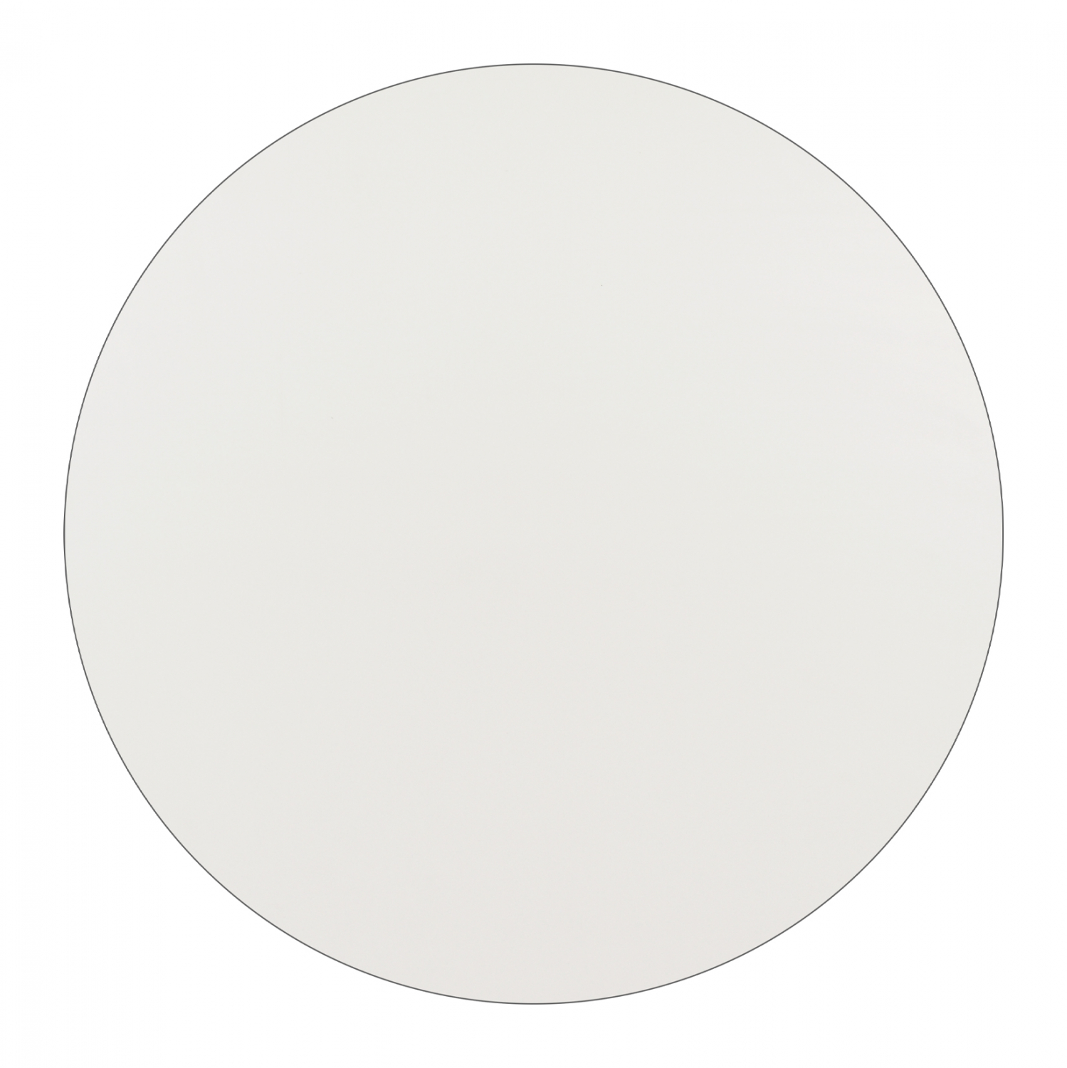 HM5842.02 ΕΠΙΦΑΝΕΙΑ ΤΡΑΠΕΖΙΟΥ HPL HM5842.02 ΛΕΥΚΗ Φ69 εκ. ΠΑΧΟΥΣ 12mm. - Image 1