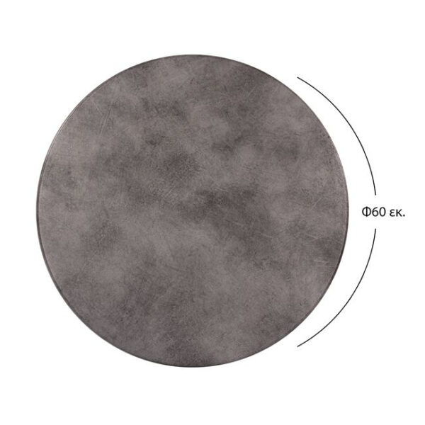 ΕΠΙΦΑΝΕΙΑ ΤΡΑΠΕΖΙΟΥ WERZALIT Φ60Χ2.5εκ. CEMENT 5648 HM5227.12 - Image 2