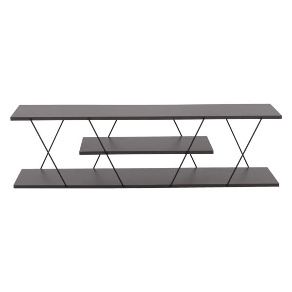 ΕΠΙΠΛΟ ΤΗΛΕΟΡΑΣΗΣ TARS HM8922.20 ΜΕΛΑΜΙΝΗ ΓΚΡΙ 120x32x33Yεκ. - Image 3