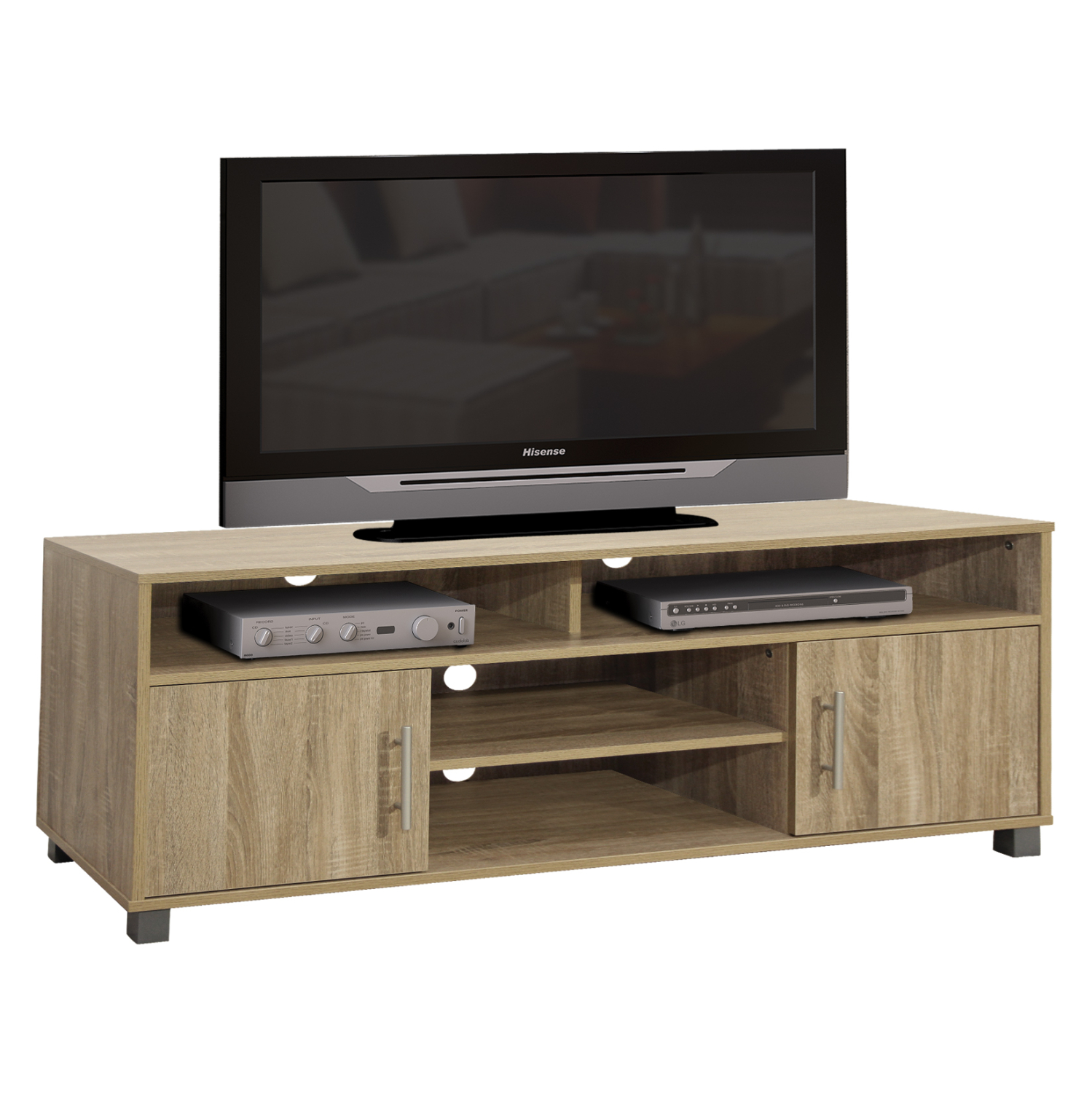HM2202.02 ΕΠΙΠΛΟ ΤΗΛΕΟΡΑΣΗΣ DANNA ΜΕΛΑΜΙΝΗΣ HM2202.02 SONAMA 120x40x54 εκ. - Image 1