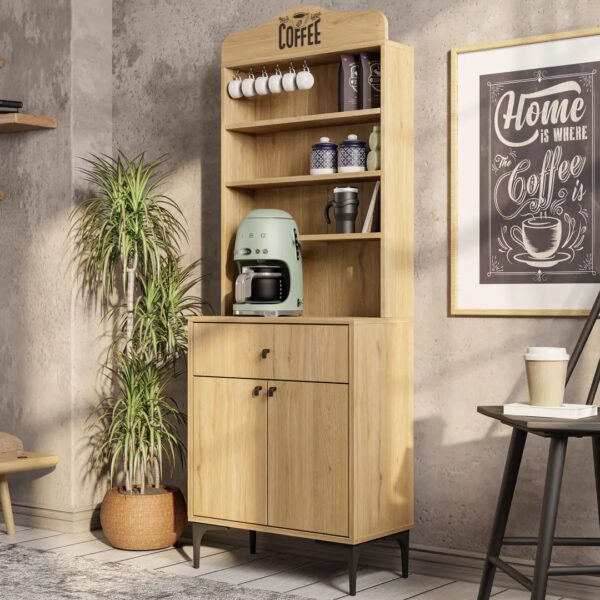 Έπιπλο Coffe Bar, Siesta 5202, 176x35x69 ,All4home - Image 2