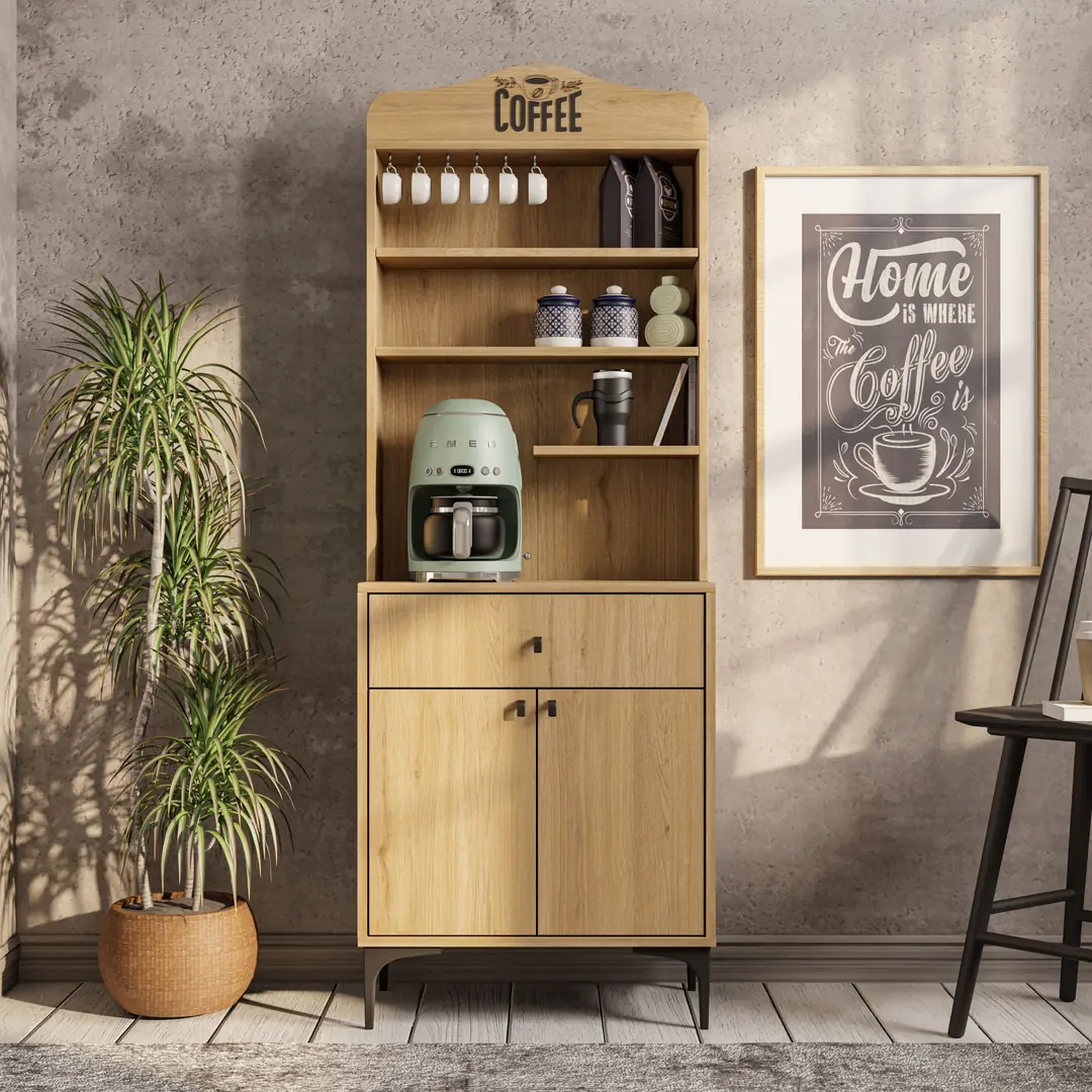Έπιπλο Coffe Bar Έπιπλο Coffe Bar, Siesta 5202, 176x35x69 ,All4home - Image 1
