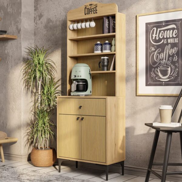 Έπιπλο Coffe Bar, Siesta 5206, 176x35x69 ,All4home - Image 2
