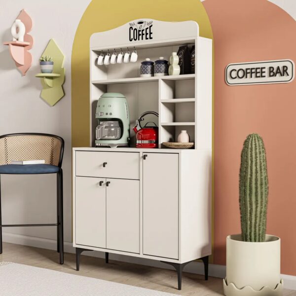 Έπιπλο Coffe Bar, Siesta 5220, 156x35x90 ,All4home - Image 2