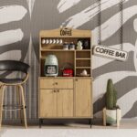 Έπιπλο Coffe Bar, Siesta 5222, 156x35x90 ,All4home
