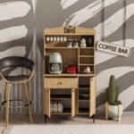 Έπιπλο Coffe Bar, Siesta 5222, 156x35x90 ,All4home - Image 4