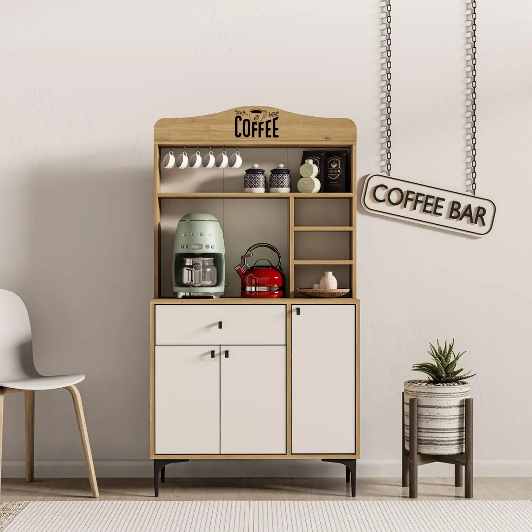 Έπιπλο Coffe Bar Έπιπλο Coffe Bar, Siesta 5224, 156x35x90 ,All4home - Image 1