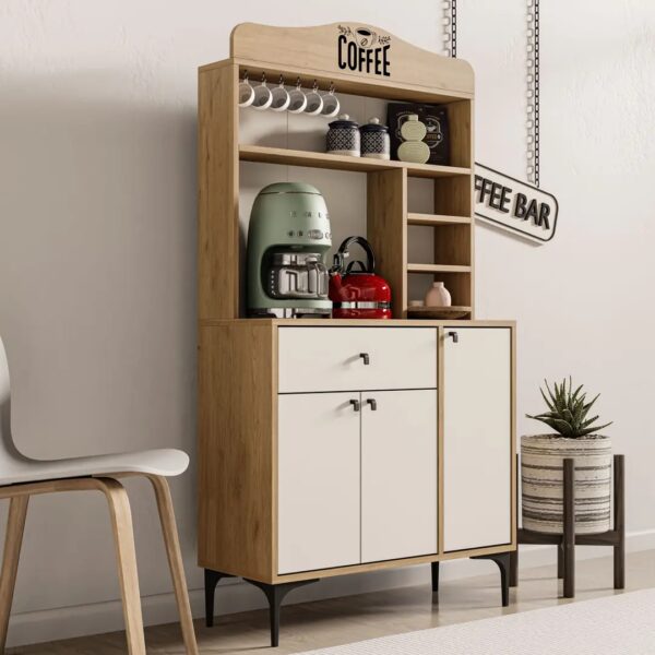 Έπιπλο Coffe Bar, Siesta 5224, 156x35x90 ,All4home - Image 3