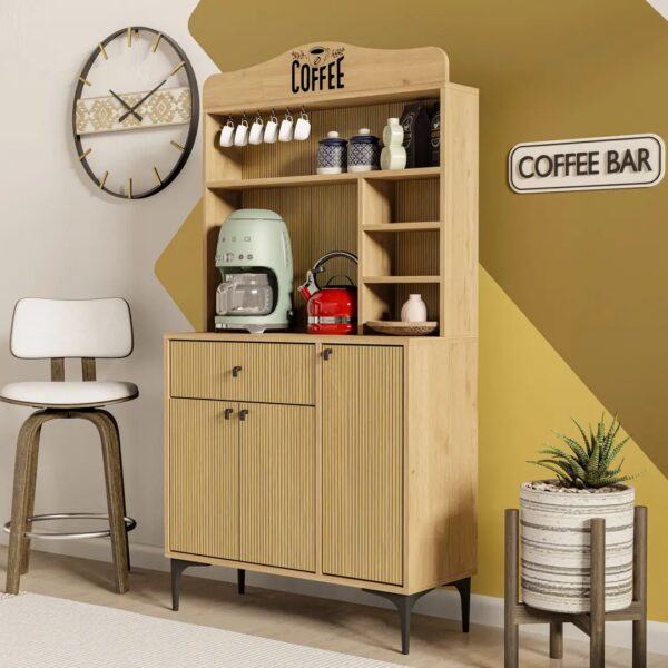 Έπιπλο Coffe Bar, Siesta 5226, 156x35x90 ,All4home - Image 2