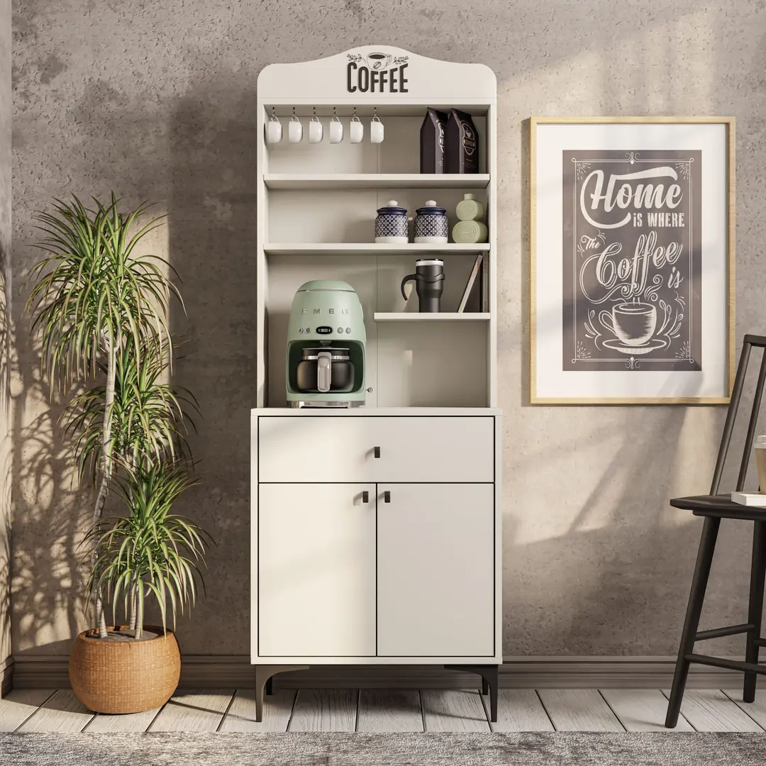 Έπιπλο Coffe Bar Έπιπλο Coffe Bar, Siesta 5200, 176x35x69 ,All4home - Image 1