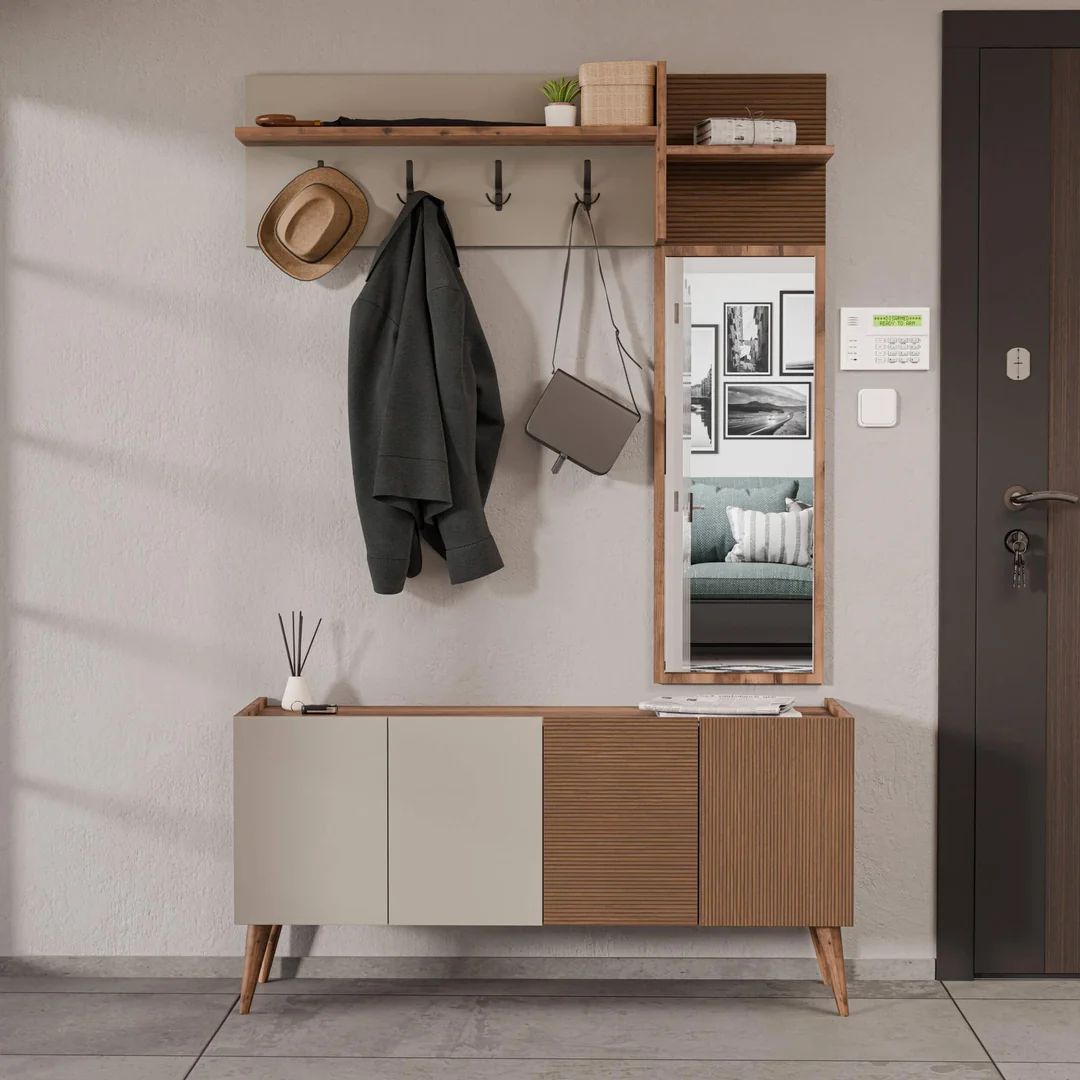 Έπιπλο Εισόδου Theo 5063 Έπιπλο Εισόδου Theo 5063,119,20x35x58 εκ.,All4home - Image 1