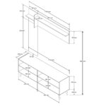 Έπιπλο Εισόδου Theo 5064,119,20x35x58 εκ.,All4home - Image 2