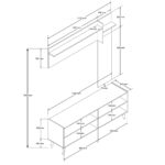 Έπιπλο Εισόδου Theo 5065,119,20x35x58 εκ.,All4home - Image 3