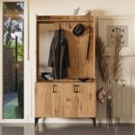 Έπιπλο Εισόδου Inca 5100, 105x35x198 εκ.,All4home