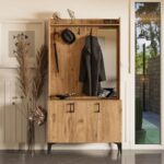 Έπιπλο Εισόδου Inca 5101, 105x35x198 εκ.,All4home