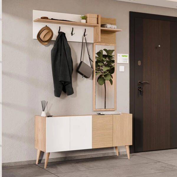 Έπιπλο Εισόδου Theo 5061,119,20x35x58 εκ.,All4home - Image 2