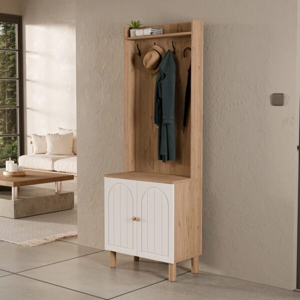 Έπιπλο Εισόδου Rapsody 5072, 70x35x195 εκ.,All4home - Image 6