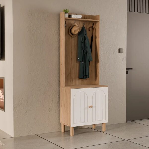 Έπιπλο Εισόδου Rapsody 5072, 70x35x195 εκ.,All4home - Image 2