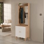 Έπιπλο Εισόδου Rapsody 5076, 70x35x195 εκ.,All4home