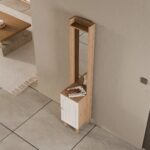 Έπιπλο Εισόδου Rapsody 5088, 34,8x35x195 εκ.,All4home - Image 5