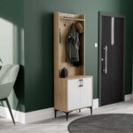 Έπιπλο Εισόδου Royal 5002, 70x35x196 εκ.,All4home - Image 2