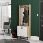 Έπιπλο Εισόδου Royal 5022,με Αριστερό Καθρέφτη 70x35x196 εκ.,All4home