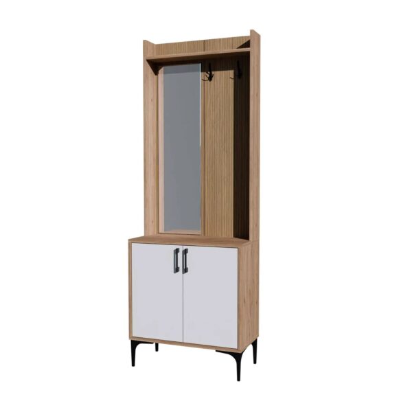 Έπιπλο Εισόδου Royal 5022,με Αριστερό Καθρέφτη 70x35x196 εκ.,All4home - Image 6