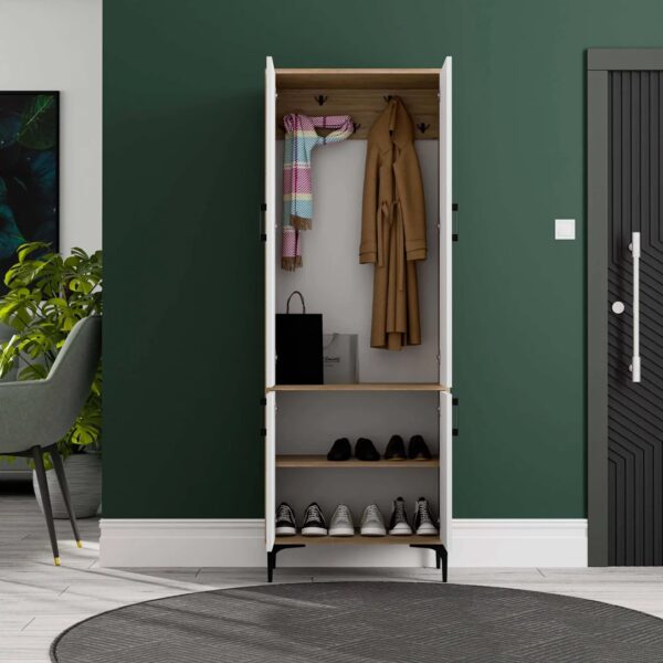Έπιπλο Εισόδου Royal 5032, 70x35x196 εκ.,All4home - Image 2