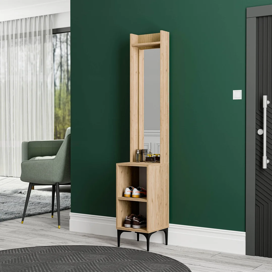 Έπιπλο Εισόδου Royal 5042 Έπιπλο Εισόδου Royal 5042, 34,9x35x196 εκ.,All4home - Image 1