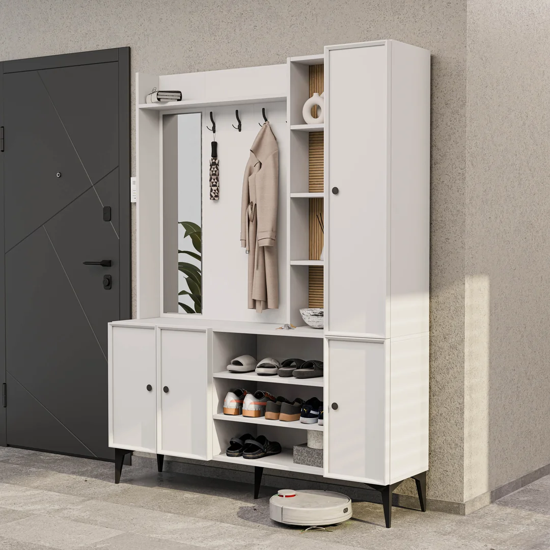 Έπιπλο Εισόδου Verona 5050 Έπιπλο Εισόδου Verona 5050,150x35x198 εκ.,All4home - Image 1