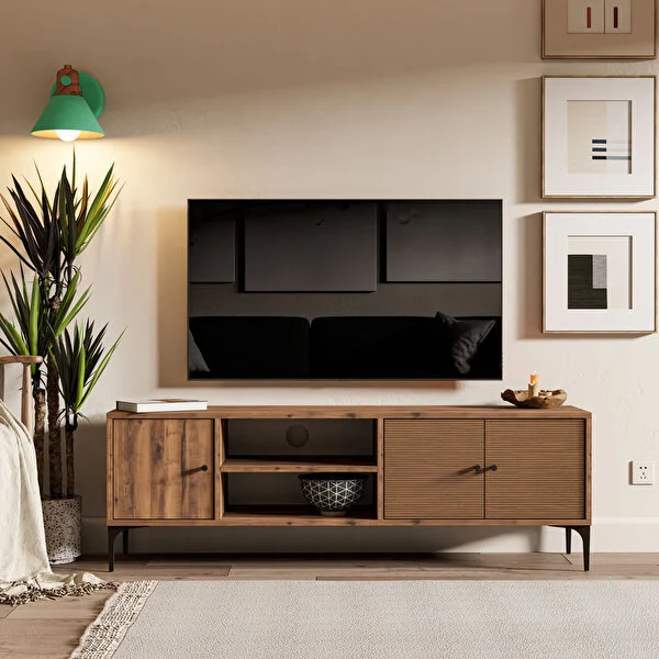 Έπιπλο Τηλεόρασης 1270 Nest Μ150xΠ35xΥ51εκ. Έπιπλο Τηλεόρασης 1270 Nest Μ150xΠ35xΥ51εκ., All4home - Image 1