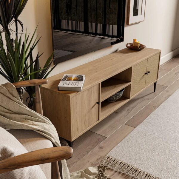 Έπιπλο Τηλεόρασης 1272 Nest Μ150xΠ35xΥ51εκ., All4home - Image 3