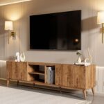 Έπιπλο Τηλεόρασης , 1310 Elegante Amalfi Μ180xΠ34xΥ52 εκ., All4home