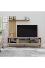 Έπιπλο Τηλεόρασης με ράφι ,Terra 1382 Μ180xΠ35xΥ53 εκ., All4home - Image 2