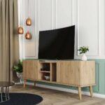 Έπιπλο Τηλεόρασης ,Carmen 1532 Μ150xΠ34xΥ55 εκ., All4home